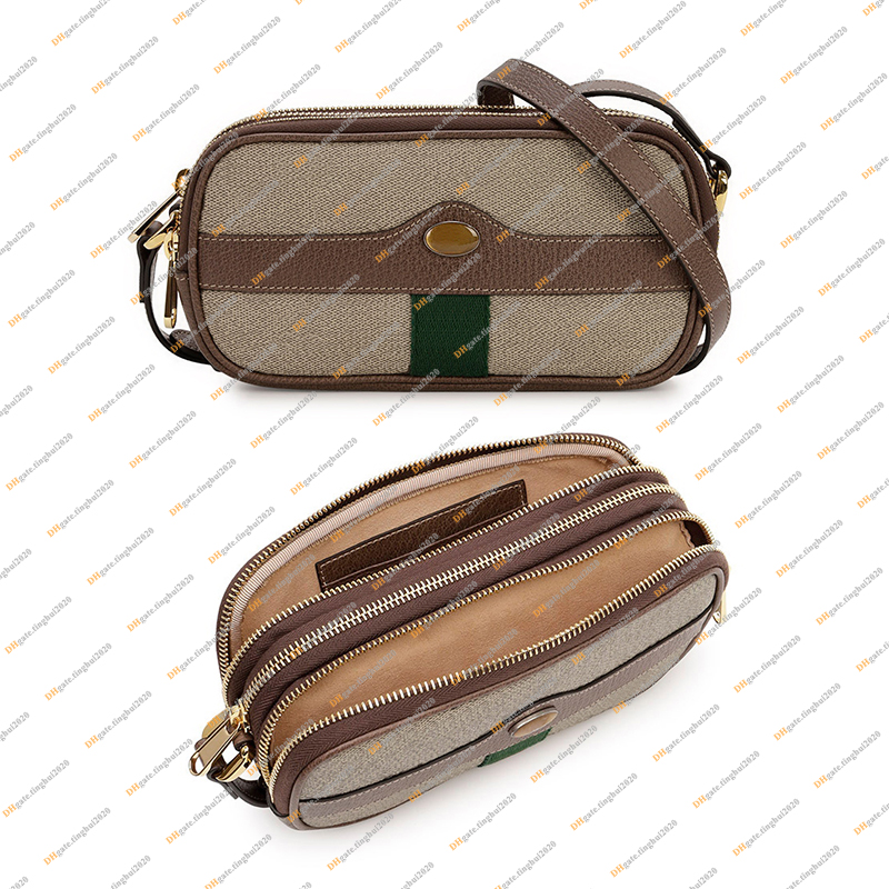 

Ladies Fashion Casual Designe Luxury Ophidia Bag Crossbody Shoulder Bag Totes Handbag Messenger Bag TOP Mirror Quality 546597 Pouch Purse, Brown & beige 1 / with dust bag