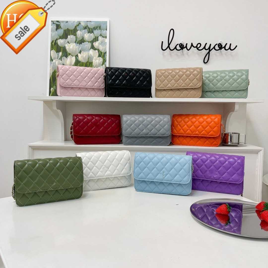 

Women Brand Designer Shoulder Bags New 10 Kinds of Fashion Color Ringer Cross Body Bag Multifunctional Envelope Package Gift Box Packaging Factory Direct Sale