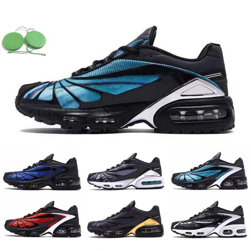 Big Size US7-13 Tailwind 5 V Men Running Shoes Skepta Casual Sneaker Mesh Bloody Chrome Deep Bright Blue White Black Gold Man Trainers Sports Sneake