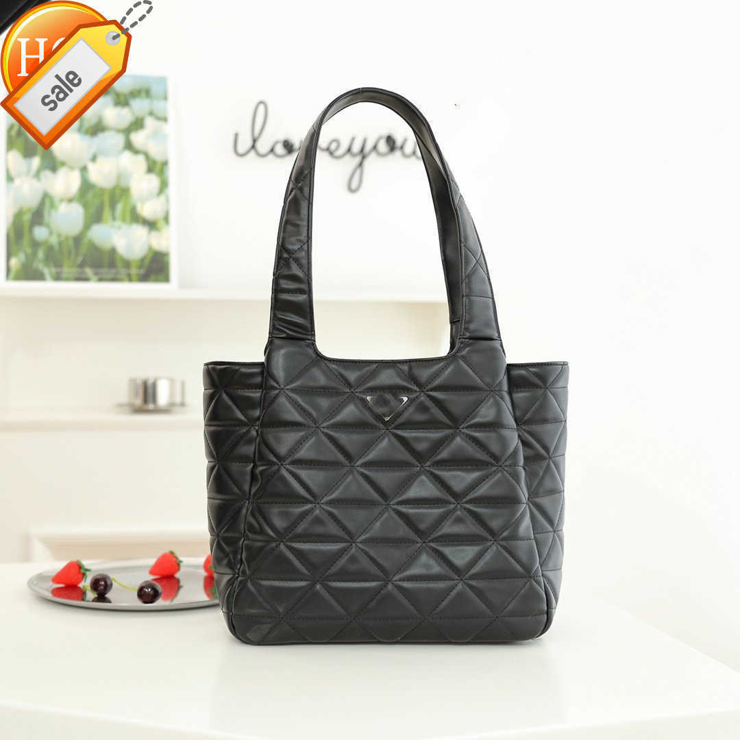 

Brand Designer Handbags 2023 New Women's Fashion Single Shoulder Bag Multi-functional Portable Tote Bags Gift Box Packaging Factory Direct Sale, Black