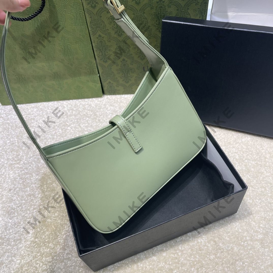 

Luxury Handbag saddle bag Armpit bag classic leather designer bag handbag Women's shoulder bag Baguette bag The latest color fashion bag wholesale price, Peach