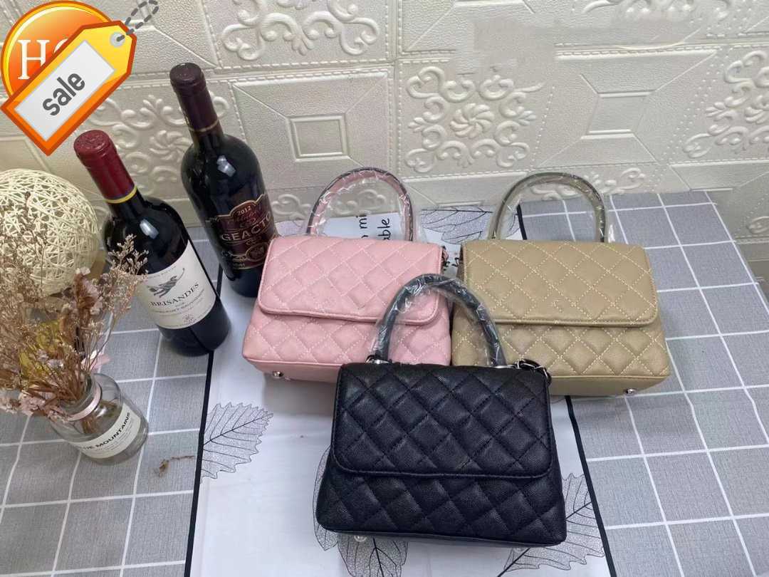 

Women Brand Designer Hand Bill Shoulder Bags Fashion Multifunctional Portable Texture Rhomboid Gotot Bag Gift Box Packaging Factory Direct Sale