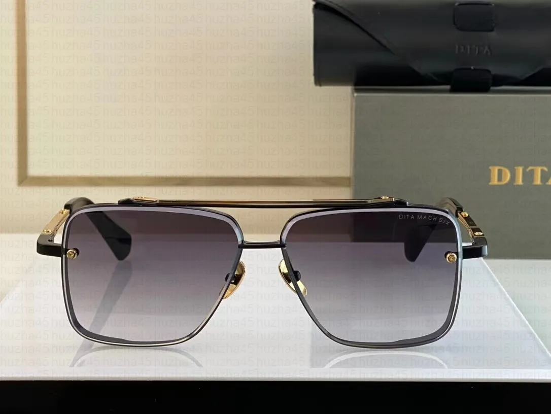 

DITA Mach Six Johnson High Quality Designer Men's Sunglasses Fashion Retro Luxury Brand Glasses Fashion Design Metal Ribbon Box Pilot Sports Fitness Supplier Price