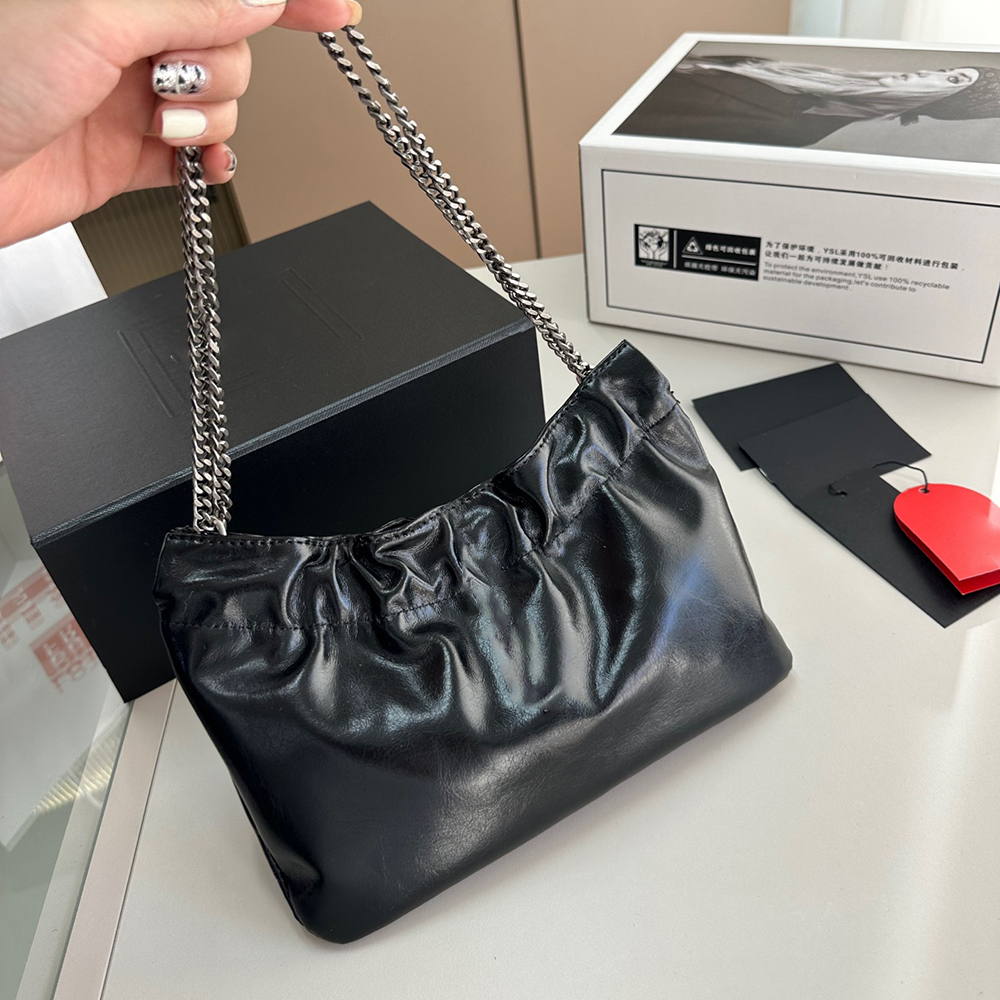 

2023 Latest Fashion Cloud Bag Shoulder Bag Luxury Messenger Bag Wallet Party Shopping Dinner Bag Dumpling Shape Design Bag, Black