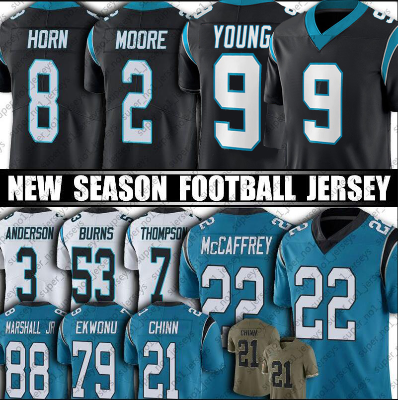 

Custom NFLL Jerseys 9 Bryce Young 8 Jaycee Horn Jersey Football Jeremy 21 Chinn Carolinas Panther Brian Burns Ikem Ekwonu Derrick Brown Matt Corral Derrick Brown Sam M, Man custom jersey (hb)