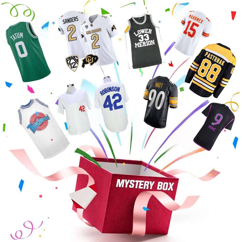 MYSTERY BOX basketball jerseys Football Jerseys soccer Jersey hockey jersey Mystery Boxes Sports Shirt Gifts for Any shirts random mens uniform-image-924693045