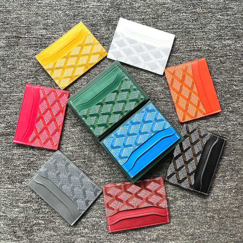 

5A quality Genuine Leather coin purse gy designer card passport holder key pouch Luxurys single wallet mens womens wallet Holders Mini Wallets Pocket Interior Slot