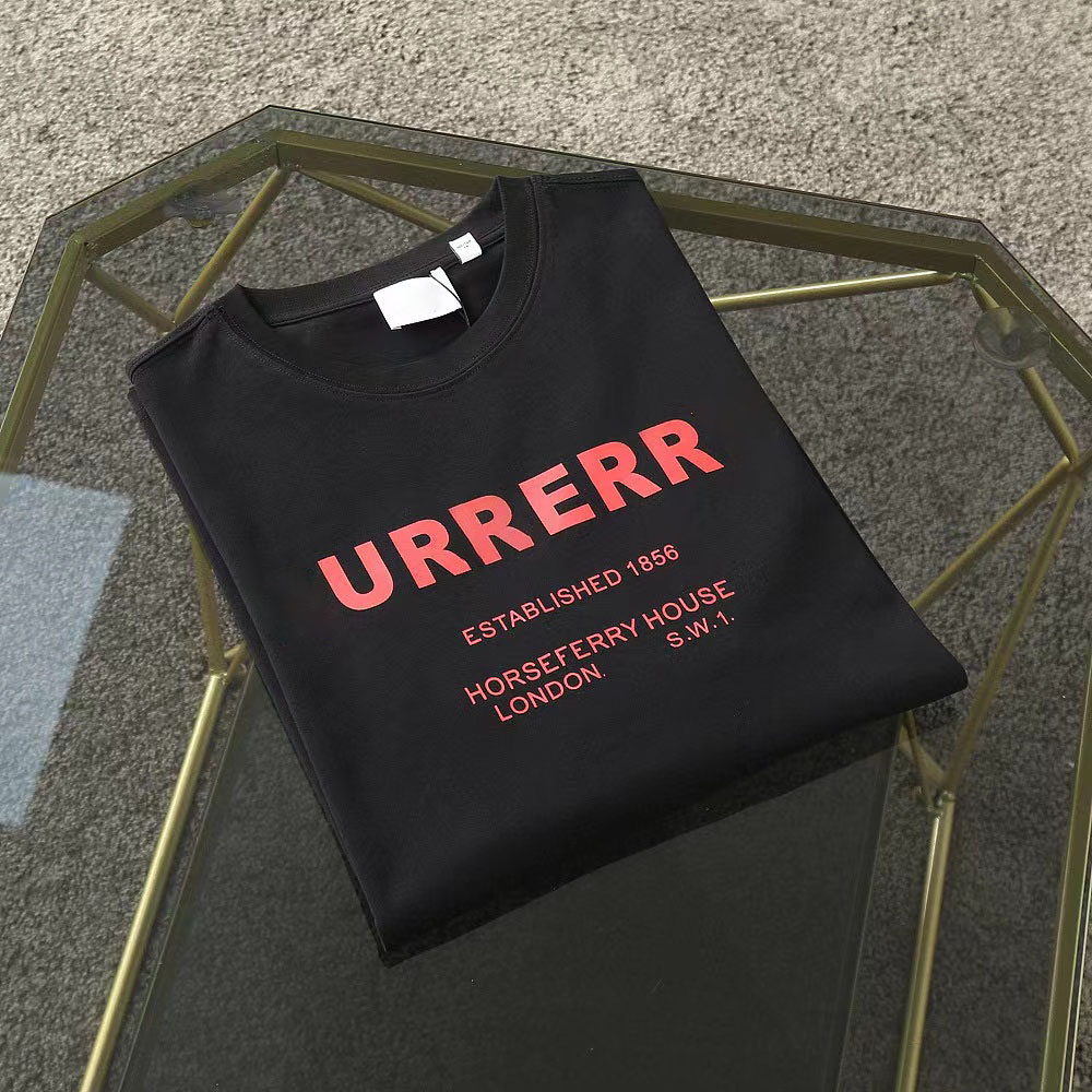 

2023 mens clothing designer t shirts cotton fabric chest letter printed short sleeve loose oversize womens t-shirt top tees for boys and girls
