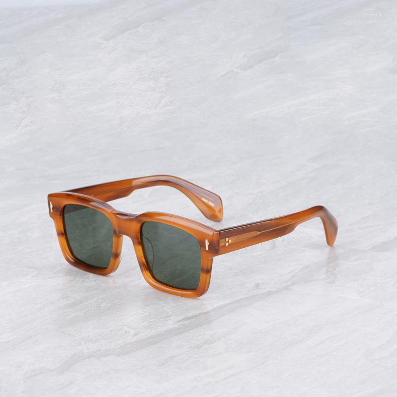 

Sunglasses High Quality Men's Thick Frame UV400 Women Street S Vintage Fashion 9589