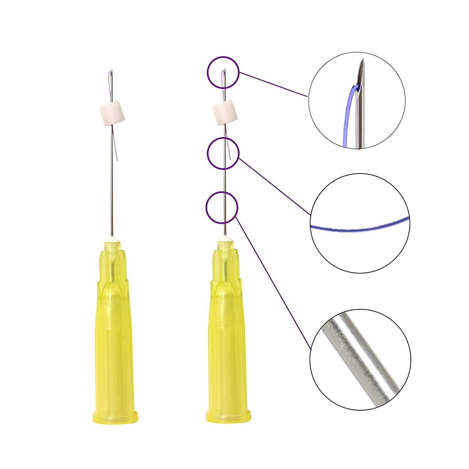 

2023 PDO Thread 30g38mm L Needle Tip Fishbone Nose Bridge Tip Face Contour PDO PCL Hilo Tensores L Blunt W Blunt Strong Lifting Fios