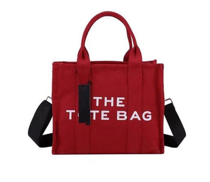 

Marc Designer Bag Tote Women Casual Large Capacity Handbag Fashion Beach Canvas Crossbody Bags Luxury Brand Shoulder Bag Wallet