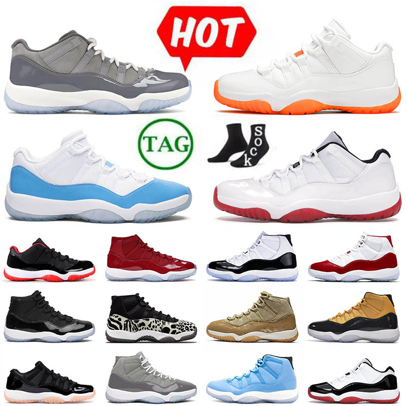 

Womens Mens 11 Cherry 11s Basketball Shoes Olive Lux Pantone Cool Grey Metallic Silver UNC Off Win Like Whites Red Rose Gold Sports Sneakers Trainers, A2 cool grey 2021 40-47