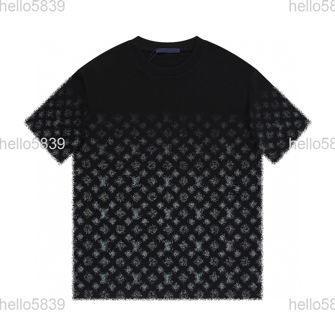 

2023 Tees Mens Designers T Shirt Man Womens tshirts With Letters Print Short Sleeves Summer Shirts Men Loose Tees Asian size -XXXL 426, Black