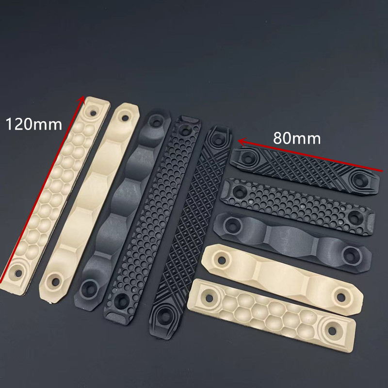 

Tactical Accessories Airsoft Nylon M-lok Handguard Rail Panel Cover Handle Blocking Kit Keymod Hunting