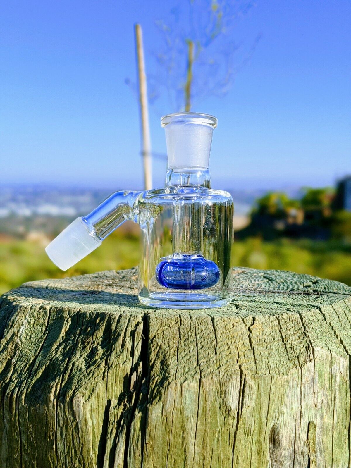 

Quality 14mm 45° Mini Dry Ash Catcher Pipe Tobacco Water Pipe Bong Bubbler