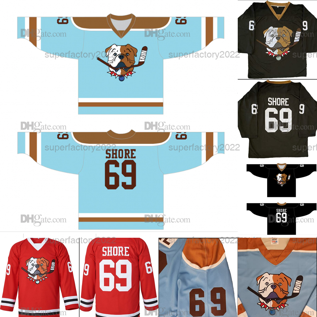 

Hockey Jerseys 69 Shoresy SudBery Blueberry Letterkenny Hockey Jersey Black Blue Red Custom any number any name, Blue womens s-xxl