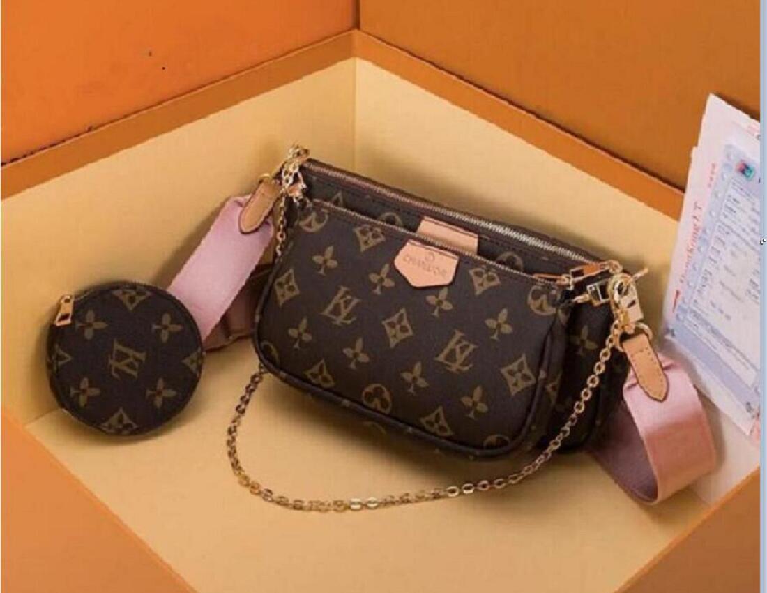 

Designer Women's handbags bags 3 pieces/set of mens wallet flower crossbody bag ladies purses locklouise Purse vutton Crossbody viuton Bag, 12