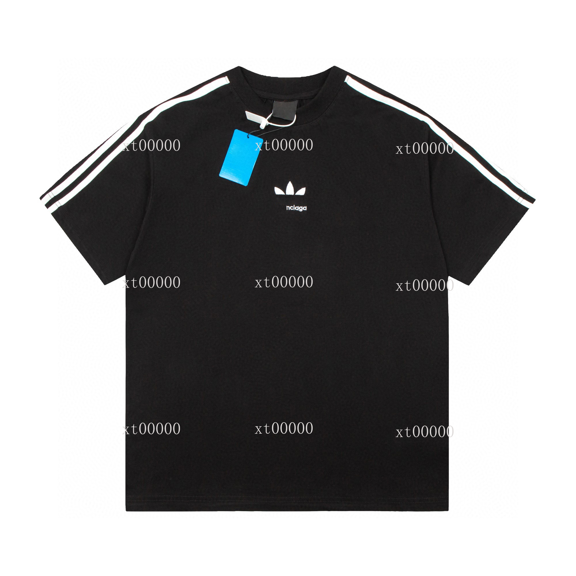 

22SS Designer Letter Printed T Shirts Tee Sweatshirt Fashion High Street Short Sleeves Summer Casual T-Shirt Breathable Men Women Crew Neck Tees Dresses for Wo 30-385, Black