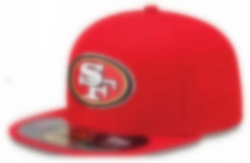 

New Men's Women Baseball Fitted Hats Fashion embroidery Hip Hop Football Sport On Field Full Closed Design Caps Fan's Mix Size 7-8 Sized Caps A-6, Style.22