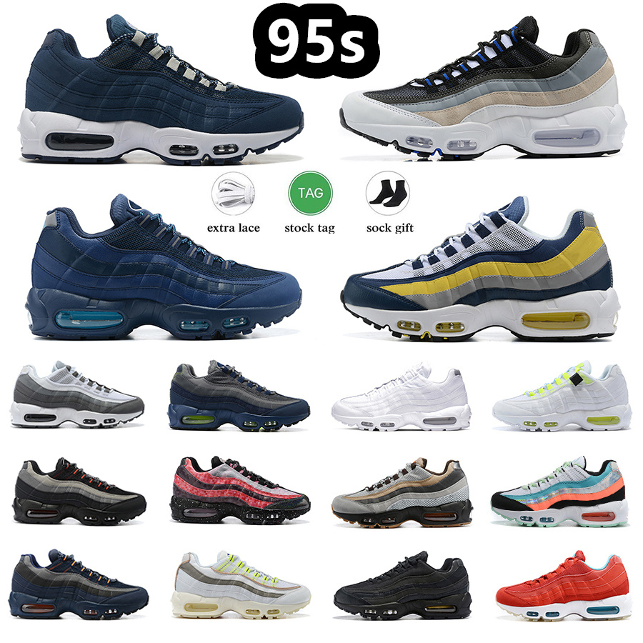 

Designer Fashion 95 Men Designer Shoes 95S Triple Black White Neon Khaki Total Orange Light Photo Blue Smoke Grey Brown Hombre Chaussure Man Sport Trainers Sneaker, Item#20