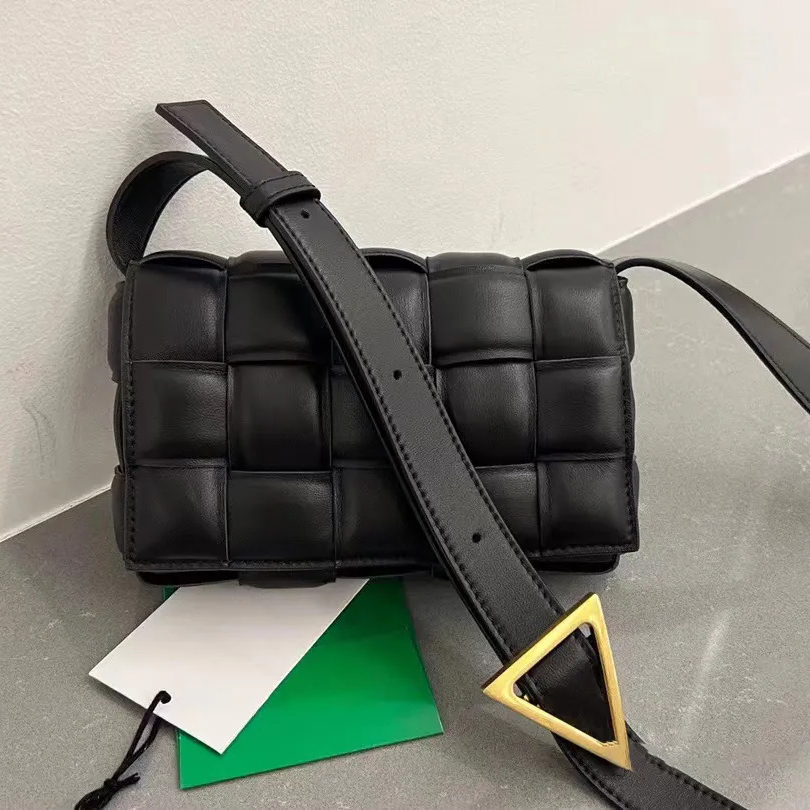 

1:1 BVB PADDED CASSETTE woven Clutch bags Crossbody Patent leather bag shoulder Cleo Vntage totes hobo handbags Women's mens travel pochette handbag Messenger purses