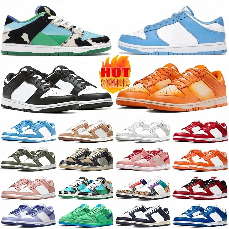 

Casual 2022 Low Running shoes for men women Black White Panda Photon Dust Kentucky University Red green Brazil Chicago womens trainers outdoor sports sneakers 36-46, Split