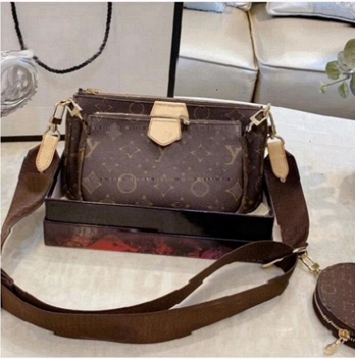 

Handbags Bag Genuine Leather zipper high quality women Crossbody Designer handbag Come with Box 668, 123