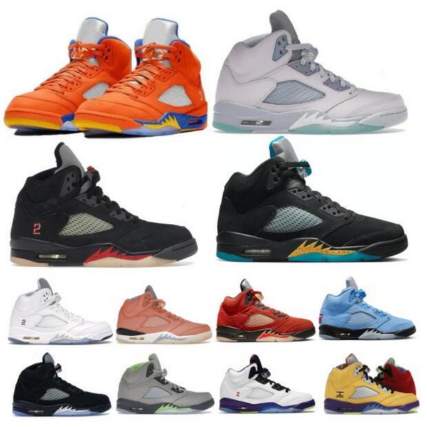 

Designer sneakers Jumpman Basketball shoes 5 5s Men Trainers Aqua Easter UNC University Blue Off Noir Dark Concord Oregon Ducks Sneakers