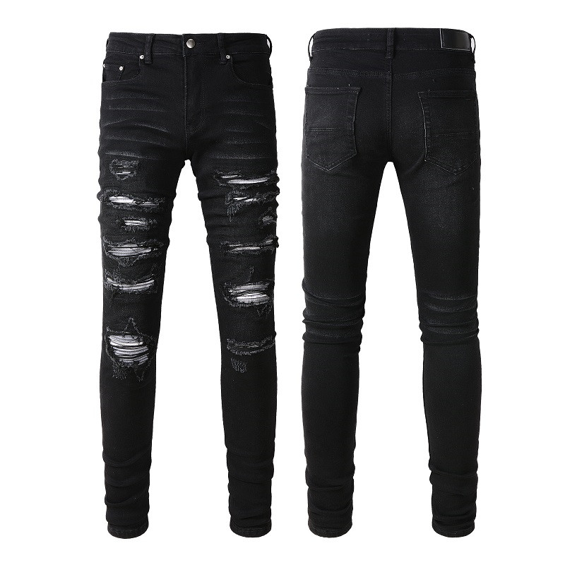 

Fashion Skinny Mens Straight Slim Elastic Jean Casual Biker Male Stretch Denim Trouser Classic Pants 626 Size 28-40 Mux9, 879