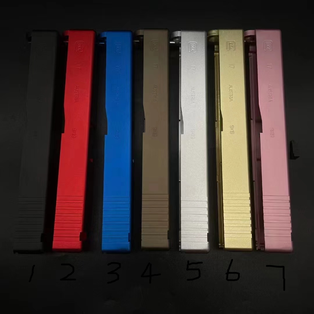 

Outdoor Tactical Accessories CNC Aluminium P1 P3 G17/G19 Upgraded Slide