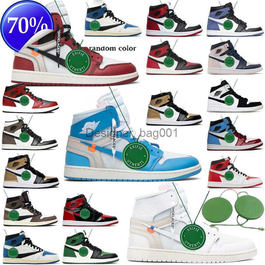 

Air Jumpman 1 Offs White x jorden Basketball Shoes Sneakers Retro Unc jorden1 Sneaker Dark Mocha Bred Patent Chicago Royal University Blue 0KEI, Color # 20