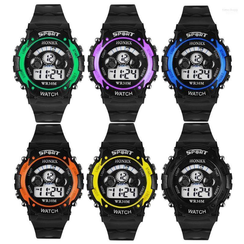 

Wristwatches Men Digital Watch Student LED 2023 Aviation Sports Children Relogio Montre Enfant Dijital Saat, 02