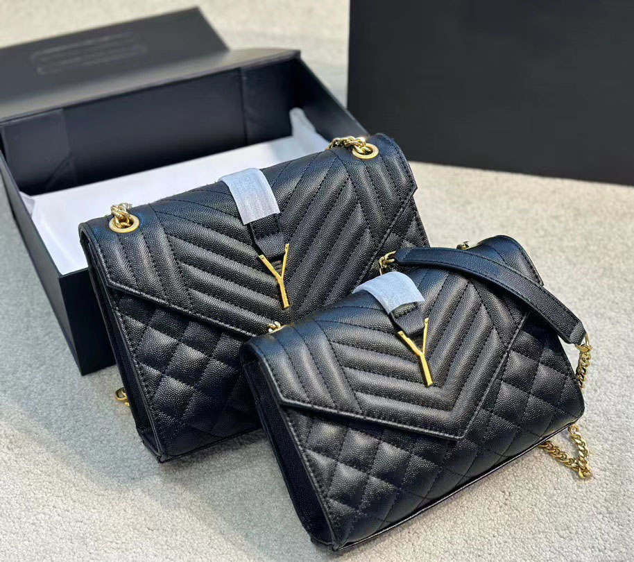 

7A Women Bag LOULOU Handbag Large Shape Flap Chain Shoulder Bags Luxury Designers Lady Clutch Messenger Evening Crossbody Purse