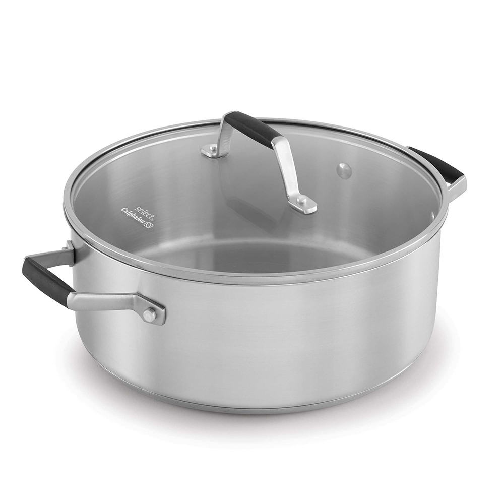 

Select by Calphalon Stainless Steel 5-Quart Dutch Oven with Cover