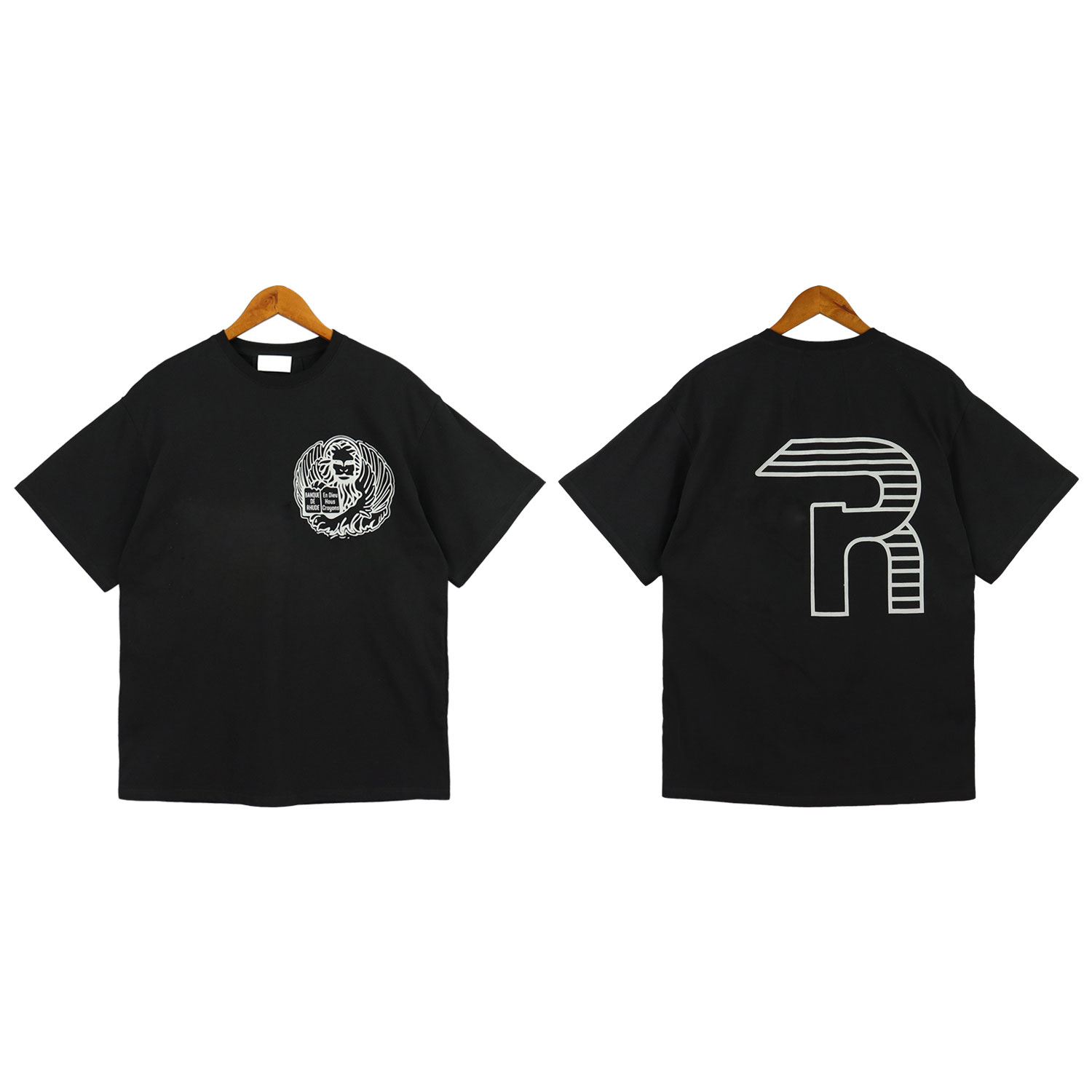 

2023 Designer Mens T Shirts Fashion Luxury brand Short Sleeve Loose Oversize Casual T-shirt M-XXL, 000000b@g