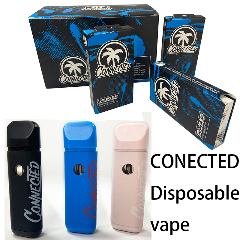 

Electronic Cigarettes New CONECTED Disposable vape pens 380mAh E cigarettes Rechargeable Battery Empty Vape Pen 1ml Vaporizer with Packing