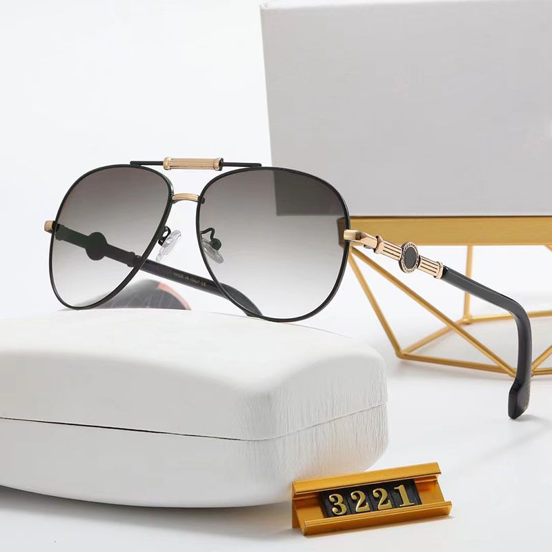 

sunglasses for men brand designer sun glasses hinge eco eyewear Ornamental anti UV Full Frame Summer Beach Glasses Optional goggle sunglas With box