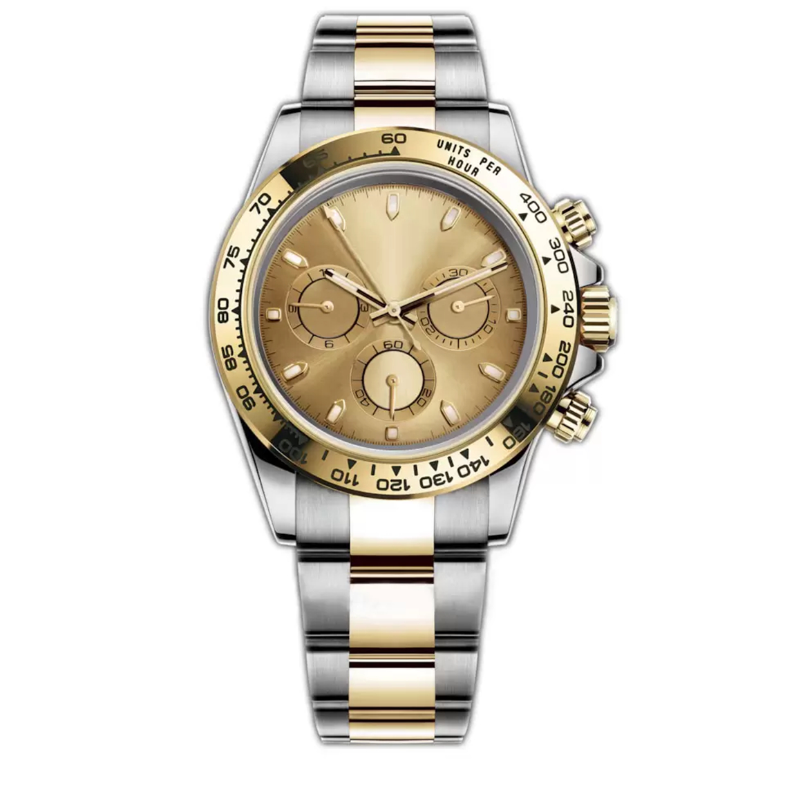 

With Box Luxury Automatic 2813 Mechanical Movement Watch gold Dial Watches Men 116508 Gold 116528 Mens Cosmograph Wristwatches 202366, Style 5 original box+watch