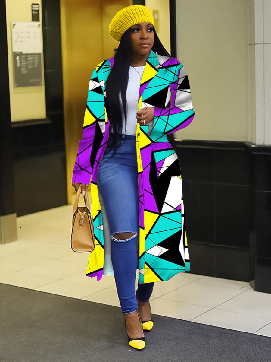 

Women's Jackets Cutubly Plaid Windbreaker Women Trench Turn Down Collar Casual Long Coat Full Sleeve Jacket Outwear Fashion Size S5xl 230202, Purple blue