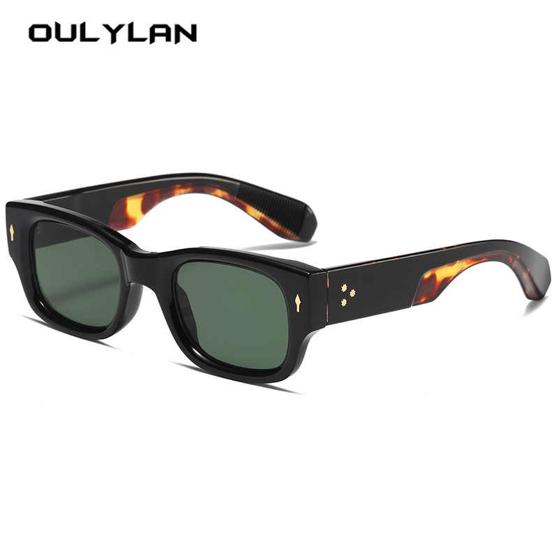 

Sunglasses OULYLAN Square for Men Luxury Brand Designer Women Vintage Oversize Sun Glasses Big Frame Eeyglasses Shade 230202