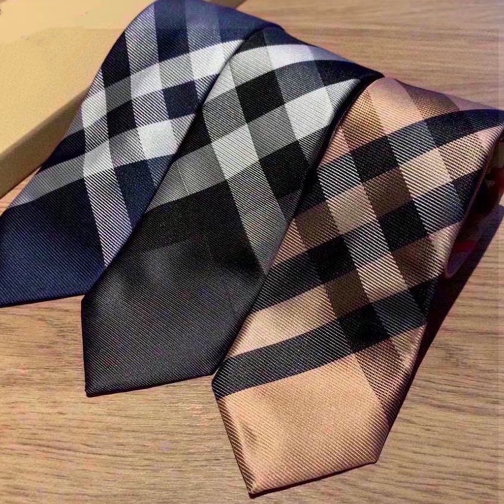 Ties 100% silk embroidery stripe pattern classic bow tie brand men's casual narrow ties gift box packaging D44d