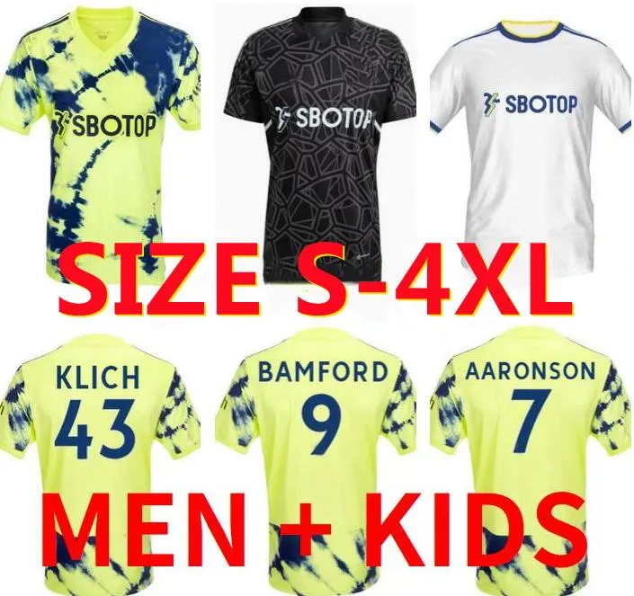 

Men Kids 22 23 BAMFORD RAPHINHA soccer jerseyS LEEDS UnItEdS 2022 2023 PHILLIPS British Legion Poppy patch COSTA Alioski RODRIGO M HARRISON LLORENTE SIZE S-4XL, Image