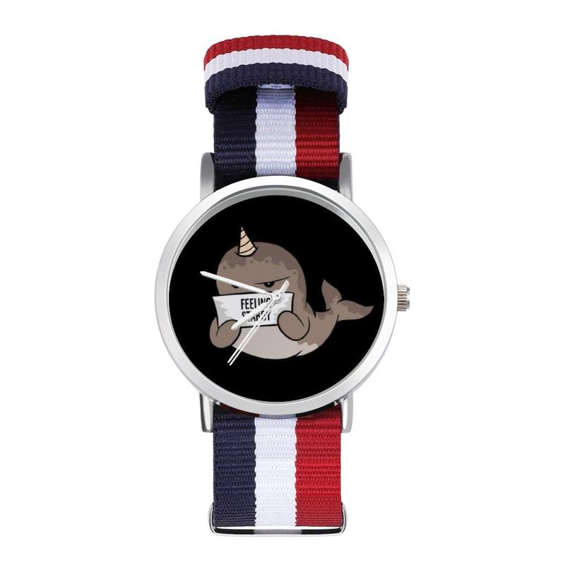 

Wristwatches Narwhal Quartz Watch Design Lady Wrist Sport Casual Fashion Wristwatch, White-style16