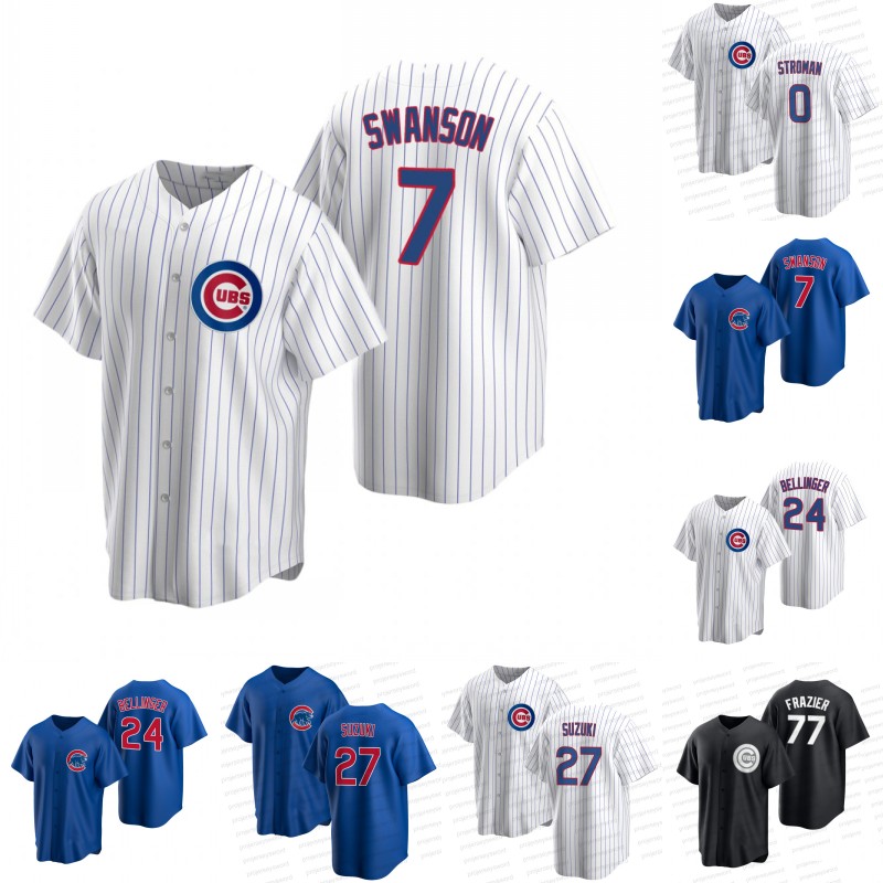 

Dansby Swanson Baseball Jersey Cody Bellinger Mike Tauchman Marcus Stroman Seiya Suzuki Ian Happ Christopher Morel Trey Mancini Patrick Wisdom Marcus Stroman, Youth 2022 field of dreams s-xl