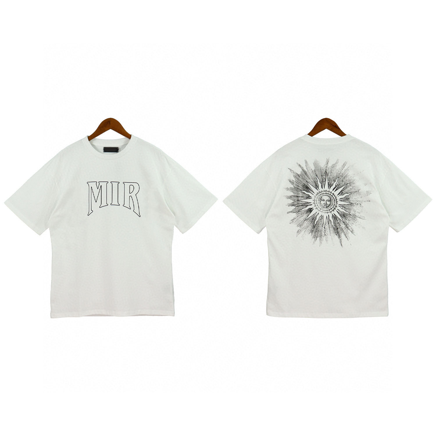 

Men's Plus Tees & Polos Round neck embroidered and printed polar style summer wear with street pure cotto 4t