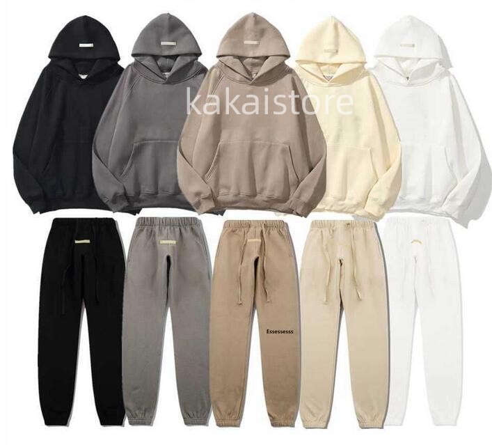 

2023 Ess Hoodie Mens Women Essentials Hoody Winter Warm Designer Hoodies Fashion Streetwear Pullover Sweatshirts High Quality Loose Hooded Jumper Tops Clothing, Cust44
