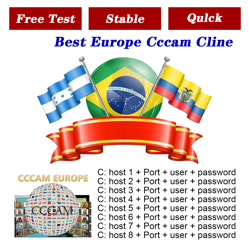 

Set top box Cline Cccam Stable Satellite Receiver ccams EU Germany Oscam 8line European Used In Dvb - S S2 V7 V8 Poland Portugal Spain TV Parts