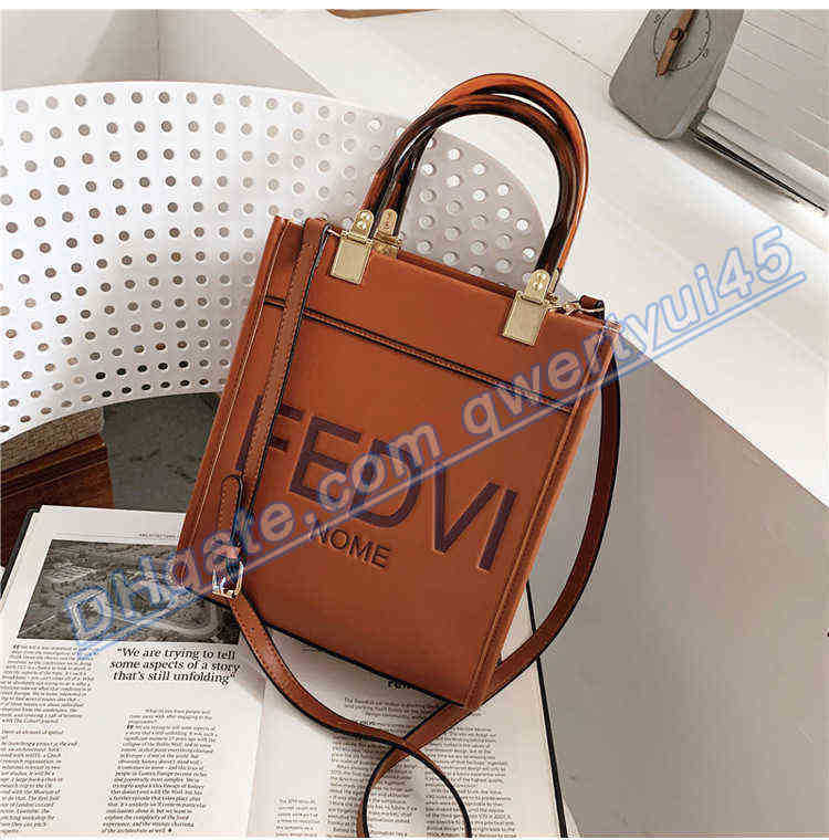 

qwertyui45 Shoulder Bags Fashion Designer Women's Bag New Handbag Portable One PU Shoulder Messenger Luxury Bag 020223H, Black