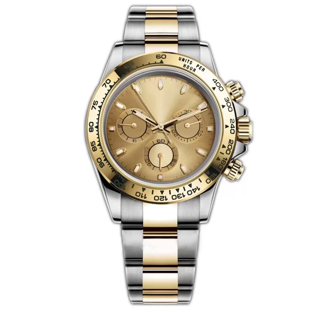 

With Box Luxury Automatic 2813 Mechanical Movement Watch gold Dial Watches Men 116508 Gold 116528 Mens Cosmograph Wristwatches 202368, Style 6 original box+watch