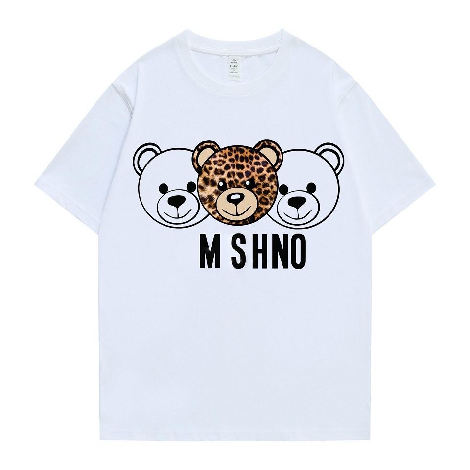 

23ss Summer Mschino Designer Mens T shirt High quality Fashion Cotton Men Tshirt Casual Printing Outdoor Mens Tees US Size M-XXL, 88888-b@g